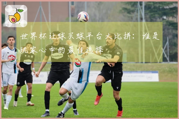 世界杯让球买球平台大比拼：谁是玩家心中的最佳选择